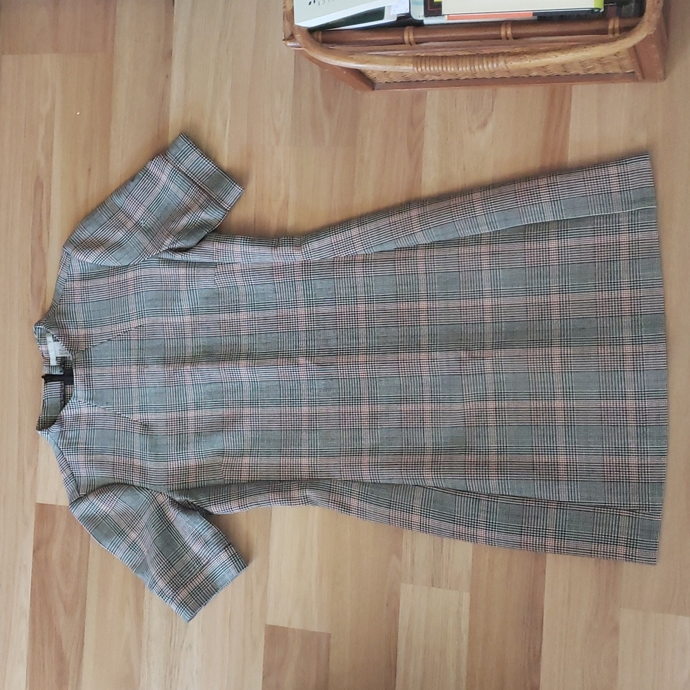 H&M plaid dress